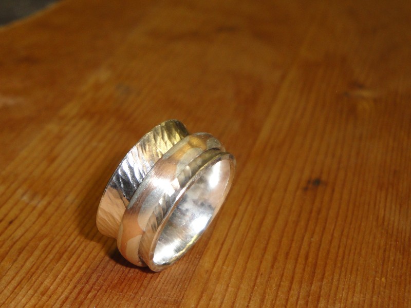 Ring mokume gane