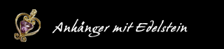 Anh�nger mit Edelsteinfassung